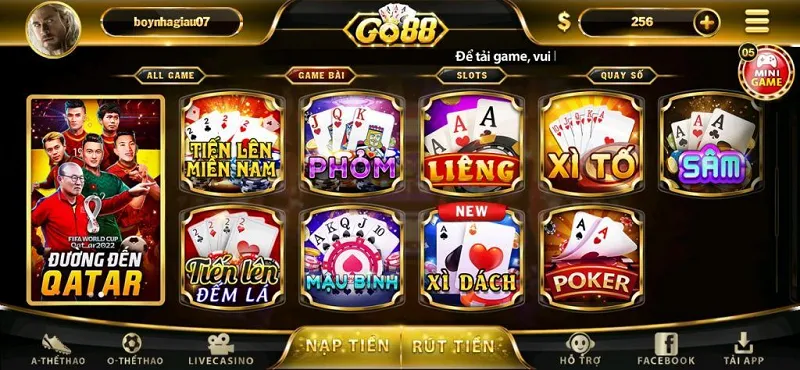 Cổng game bài Go88